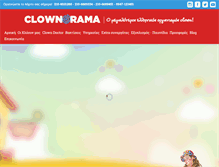 Tablet Screenshot of clownorama.com